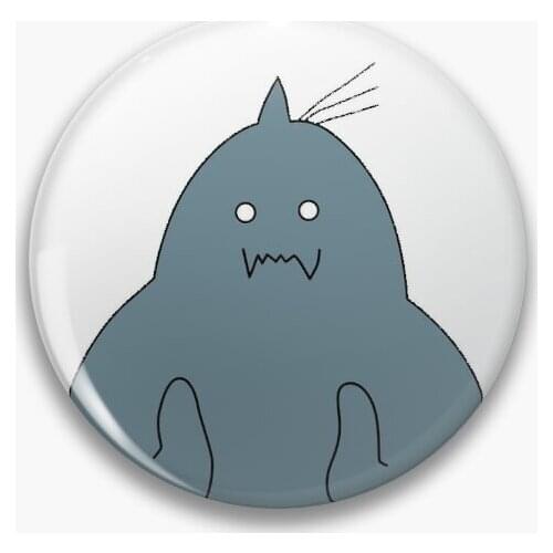 Cute Al Soft Button Pin Clothes Creative Gift Cute Lover Hat Fashion Women Lapel Pin Decor Jewelry Brooch Funny Cartoon Metal