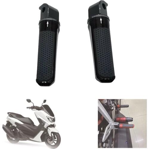 Motorcycle CNC Rearset Aluminum Rear Footrest Foot pegs For YAMAHA N-MAX155 FZ1 FZ6 MT03 MT07 MT09 MT10