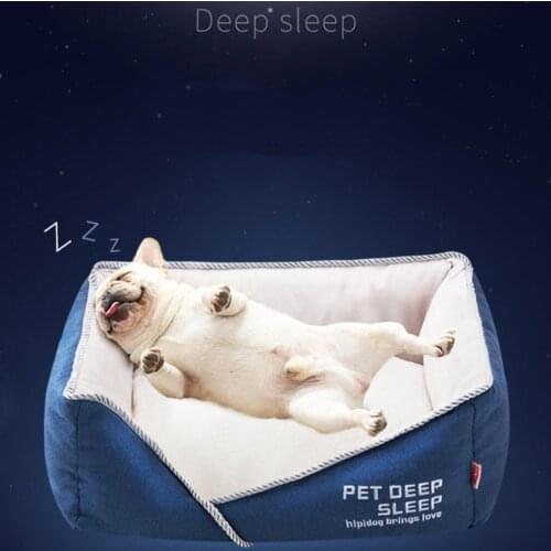 New Dog Bed Rectangular Cat Dog Mats / Removable Cover Pet Mattress Cushion
