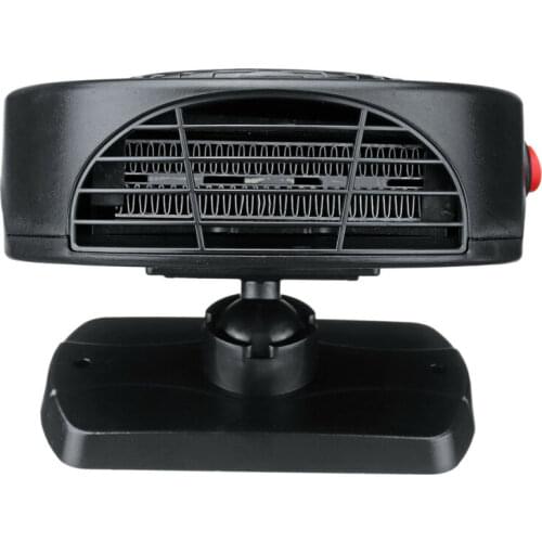 Portable Heater Cooler Dryer Fan Heating XF-D5002 ABS Black 12V 500W Car
