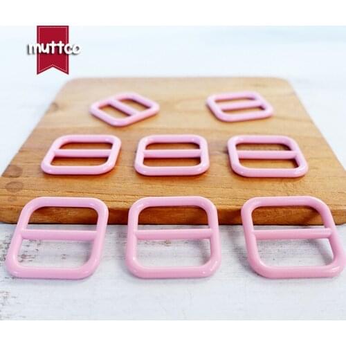 Retailing pink adjustable buckle 20mm webbing sewing zinc alloy metal crafts stoving varnish metal buckle CRZK-20P