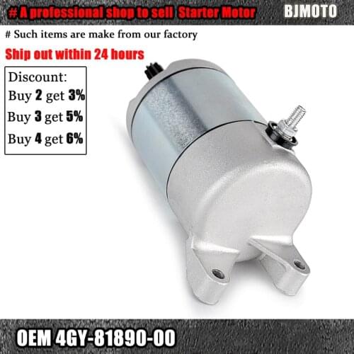 Motorcycle Starter Electrical Engine Starter Motor For Yamaha TT250R TT-R TT250R RAID TT 250R YBR250 YS250 YBR YS 250 YBR-250