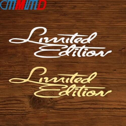 Car Styling 3D metal nickel New Limited Edition Car Decals Window Stickers for phone Laptop Motorcycle Decoration Decal