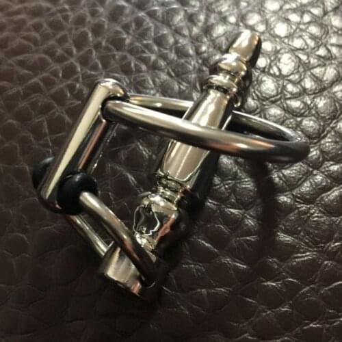 Penis Plug Urethral Plug Stainless Steel Urethral Dilator Stimulating Masturbation Device Sex Toys for Man
