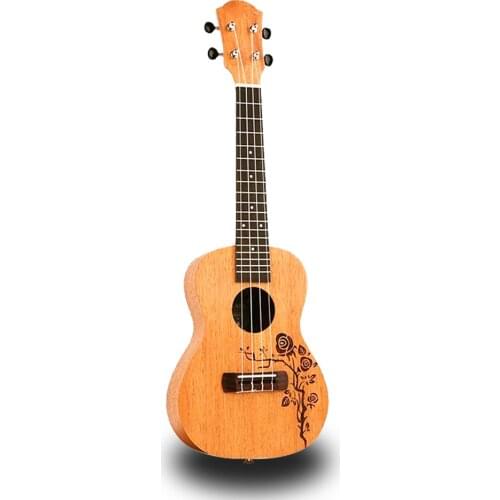 Top Quality 21 23 Inch 4 Strings Sapele Wood Ukulele Rosewood Fretboard Hawaiian Mini accoustic Guitar Music Instrument UK2108