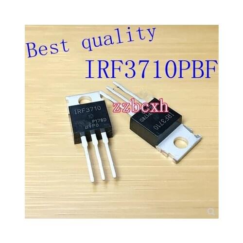 10PCS/LOT New original In Stock IRF3710PBF IRF3710 TO-220
