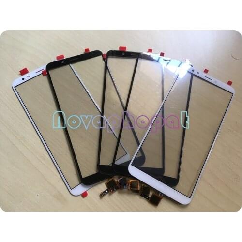Novaphopat Black/White/Golden Y7 2018 Sensor For Huawei Y7 Pro Prime 2018 Touch Screen Digitizer Glass Panel ; 10pcs/lot