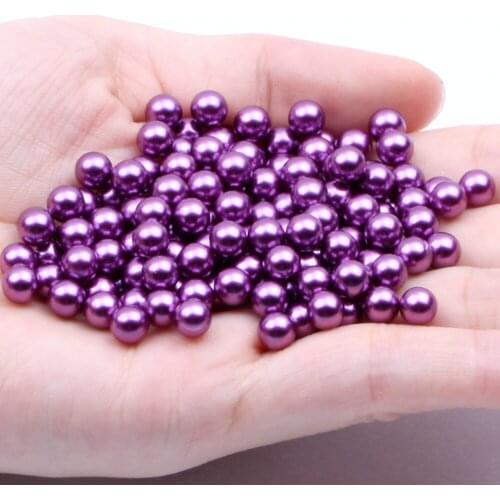 2mm 1000pcs Small Pack Multiple Colors No Hole Round Pearls Imitation Pearls Dresses DIY Jewelry Nail Art Decorations