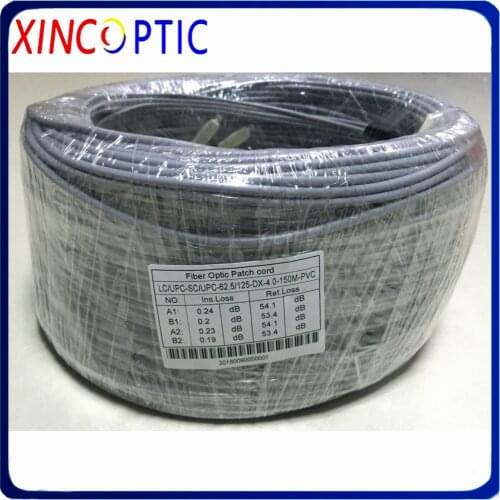 200Meters 4 core Armored Patch Cord Multimode OM1 62.5/125 OM2 SC LC FC ST 4 fibers 200M MM Armored Optical Fiber Jumper Cable