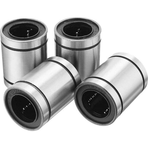4 pcs LM20UU 20x32x42mm Double Side Rubber Seal Linear Motion Ball Bearing Bushing
