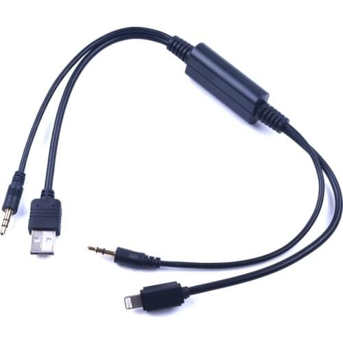 Audio Stereo Aux USB For Car USB AUX Adapter Interface Cable For BMW e46 e60