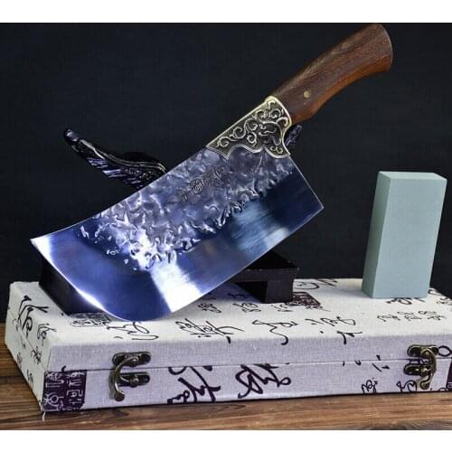Authentic Longquan kitchen knife ghost hand for hand forging sharp slicer kitchen special kitchen knife household knives