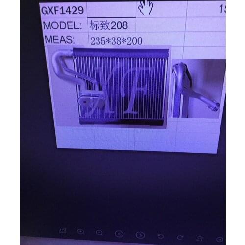 Auto A/C Evaporator for Farreo Citroen C3 Peugeot 208