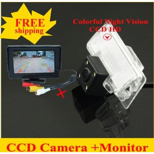 2 in 1 Car rear view Camera car Rear View Camera for Nissan 2011 2012 2013 2014 Teana/ Sylphy/Tiida Venucia D50 parking assist