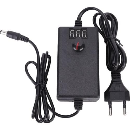 3-12V 2A Water Pump Drilling Motor Display Screen Adjustable Power Supply with 24W Speed Regula