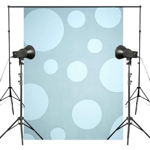 Art Printed Photography Backdrops Blue White Bubble photo Background Studio Props 5x7ft Interior wall painting wallpaper
