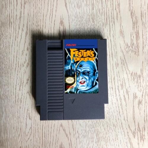 Festers Quest - 72 pins 8bit game cartridge