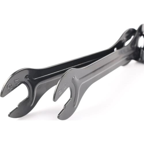Carbon Steel Bike Cycle Head Open End Axle Hub Cone Wrench Spanner Bicycle Repair Tools Bike Accessories Tackle Bicicleta