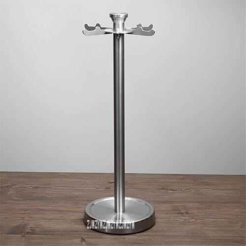 Kitchen Rotary Rack Shovel Hanger 18/10 Stainless Steel Holder Spoon Hanger Rotating Storage Shelf Cooking Tools Organizer