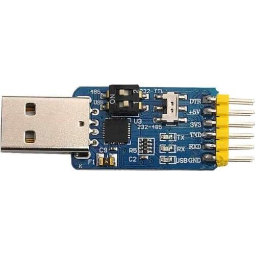 CP2102 6 in 1 Multi-functional Serial Module Adapter CP2102 USB to TTL 485 232 New 2020