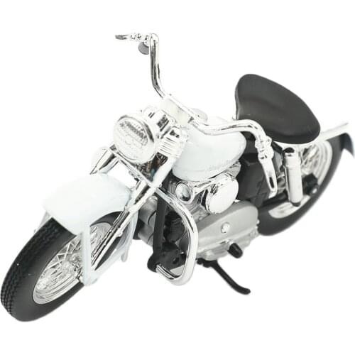 Maisto 1:18 Harley 1952 K Model Alloy Motorcycle Diecast Bike Car Model Toy Collection Mini Moto Gift