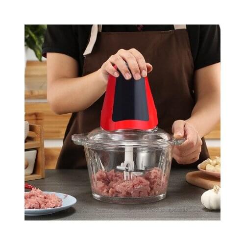 2L Powerful Meat Grinder Multifunctional Household Electric Food Processor Meat Cutter Blender Chopper Electric