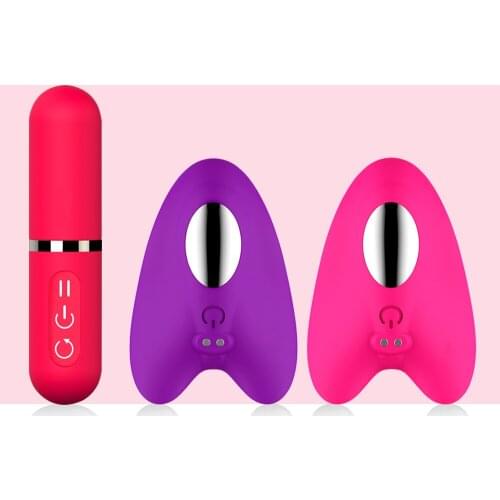 Invisible portable clitoral massage wearable remote control vagina vibrator adult toys for women