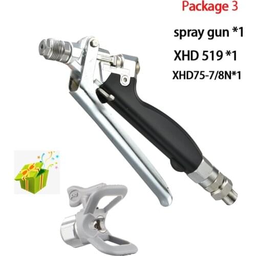 PHENDO Inline Heavy-duty Texture Gun Graco 245820 Spray Equipment Linear Texture Gun connect 3/8NPS XHD519 TIP Putty Spray Gun