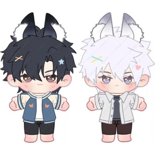 Shiguang Daili Ren Cheng Xiaoshi Lu Guang Plush 20cm Doll Body With Clothes Soft Toy Cosplay Fan Gift Toy Cosplay Pillow