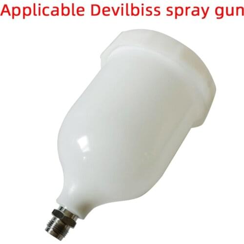 Suitable For Devilbiss Spray Gun Pot Car Paint Gun Paint Can 600ml Plastic Upper Pot