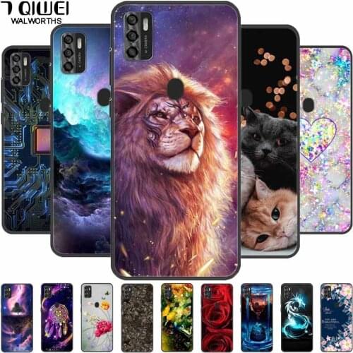 Silicone Case For ZTE Blade A7s 2020 Cover Soft TPU Funda for ZTE Blade A7s 2020 NFC Phone Cases Cartoon Bumpers A 7s 2020 6.5