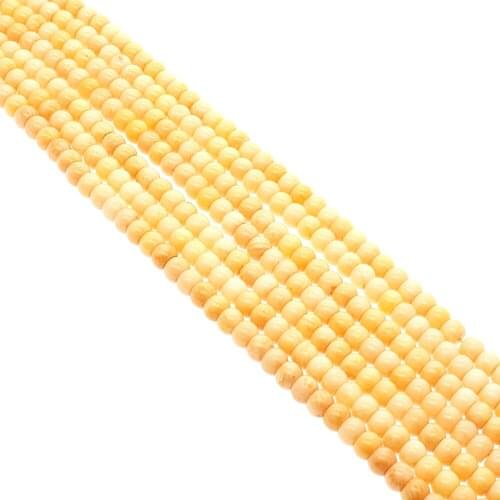 4-6mm Hot Fashion Coral Oval Loose Beads High Quality Natural Sea Bamboo Beadwork Necklace Bracelet DIY for Jewelry Find Making