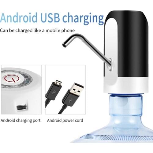 Automatic Water Bottle Pump Mini Electric Barrel Water Dispenser USB Charger Auto Switch Portable Water Drinking Dispenser