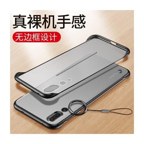 For Huawei P20 Pro Case Hard Matte Transparent Slim With Ring Protect Back Cover case for huawei P20 lite 2019 p20lite