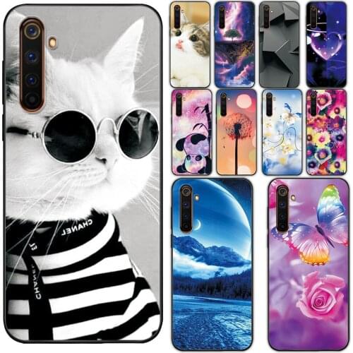 For Realme 6 Case Back Cover For Realme 6i TPU Protective Phone Shell For Realme 6 Pro Soft Silicone Case For OPPO Realme 6 6Pro