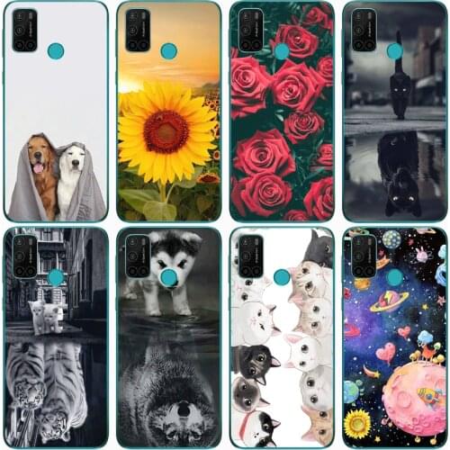 For VSMART JOY 4 Case Rose Wolf Cute Patterned Cover Soft Silicon Phone Case for Vsmart Joy 4 Top Quality
