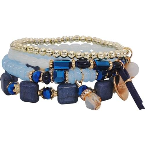 CHENFAN suit female bracelet Jewelry bracelets for women 2020 womens natural stone punk Heart pendant Jewelry Accessories gifts