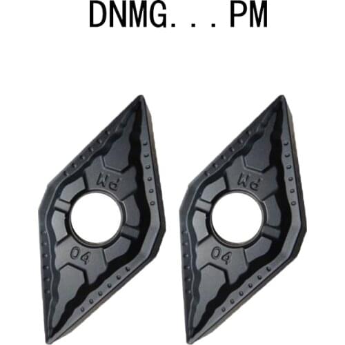 DNMG110404/08-PM DNMG150404/08/12 DNMG150404/08/12 DNMG150616 Use For Lathe Tools CNC Carbide Inserts 10PCS/Box High Efficient