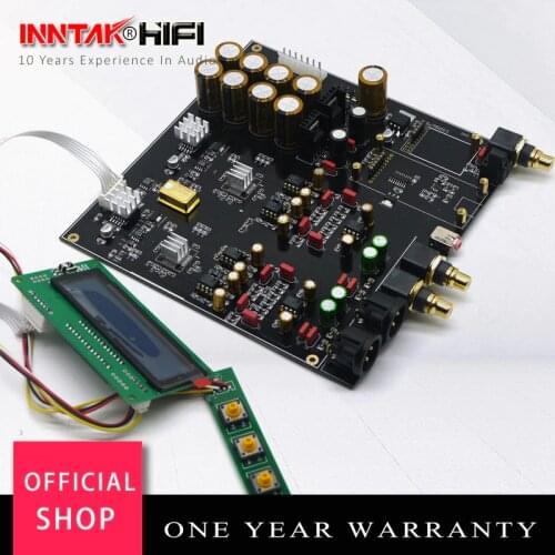 2020 Version Assembled Dual ES9038 ES9038PRO DAC decoder Board Support XMOS / Amanero USB Bluetooth 5.0 W/ Remote Control