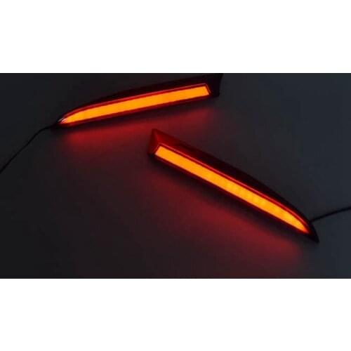 LED Rear Fog Lamp Pillar Light Bumper Light Warning Brake Light Decoration for Suzuki Swift 2019