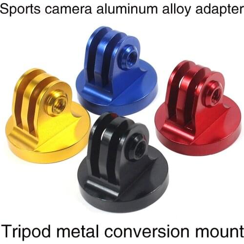 Gopro 9 sports camera aluminum alloy adapter DJI osmo action tripod metal conversion mount