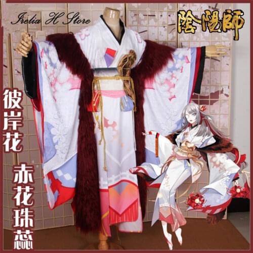 Onmyouji Cosplay SSR shikigami Higanbana Kimono cosplay costume halloween costumes for women