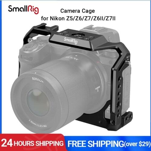 SmallRig Full Camera Cage for Nikon Z5/Z6/Z7/Z6II/Z7II Camera With Cold Shoe & NATO Rai 2926