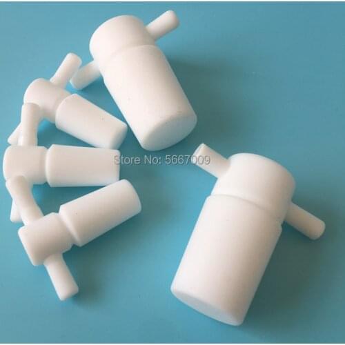 Lab 14/16/19/24/29/34# sealing plug PTFE solid stopper with handle for school experiment