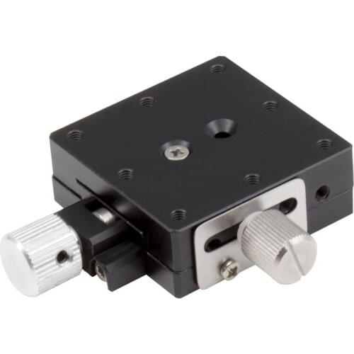 LWF25/40 Manual Displacement Fine-tuning Cross Slide Table Miniature Mini Type Dovetail Precision Platform XY Bi-direction
