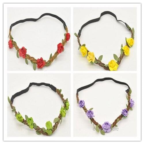 Fashion Hot Seaside Beach Bride Bridesmaid Flower Ornaments Ribbon Decorative Flowers Festival Wedding Beach