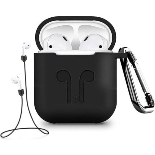 Soft Silicone Earphone Case For Apple Airpods i7 i10 Tws Earphone Cover Shockproof Earphone Accessories Protective Charging Box