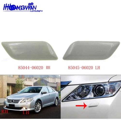 Headlamp Cleaning Headlight Washer Spray Nozzle Cover Cap for Toyota Camry 2011-2015 OEM No. 85045-06020 85044-06020