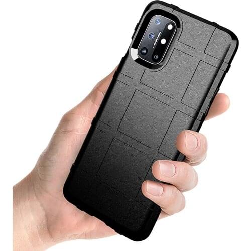 Silicone Phone Case for OnePlus 8T Solid Color Protective Shell Soft TPU Back Cover for OnePlus8T Phone Accessories