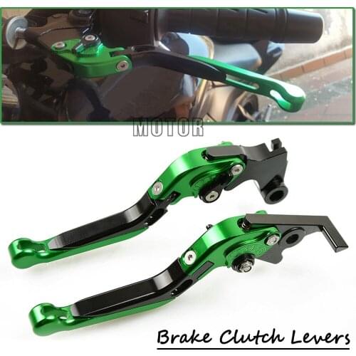 Motorcycle CNC Foldable Brake Clutch Levers For Kawasaki ZR750 ZEPHYR ZXR400 ZZR600 Adjustable Folding ZR 750 ZXR 400 ZZR 600